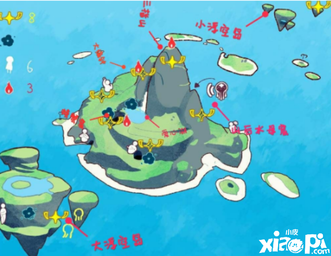 光遇圣岛季光之翼收集攻略