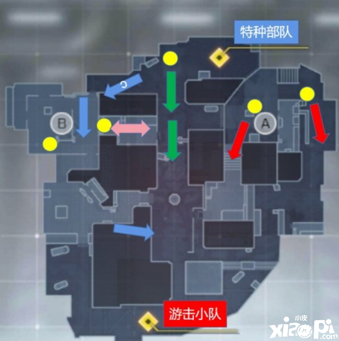 使命召唤手游滨海酒镇点位及攻防路线介绍