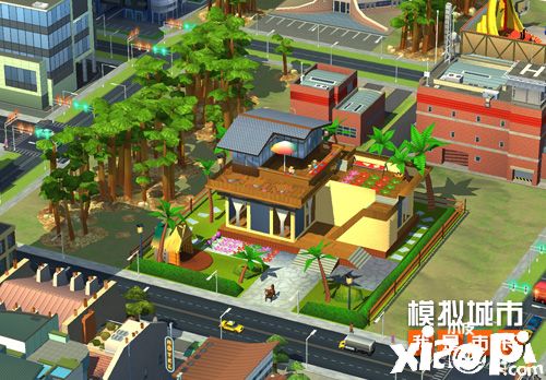 《模拟城市:我是市长》建造春华绚烂的花园洋房!