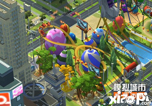 《模拟城市:我是市长》建造绚丽的卡通乐园