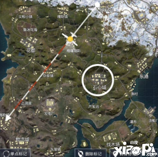 《和平精英》山谷石心城战略分析