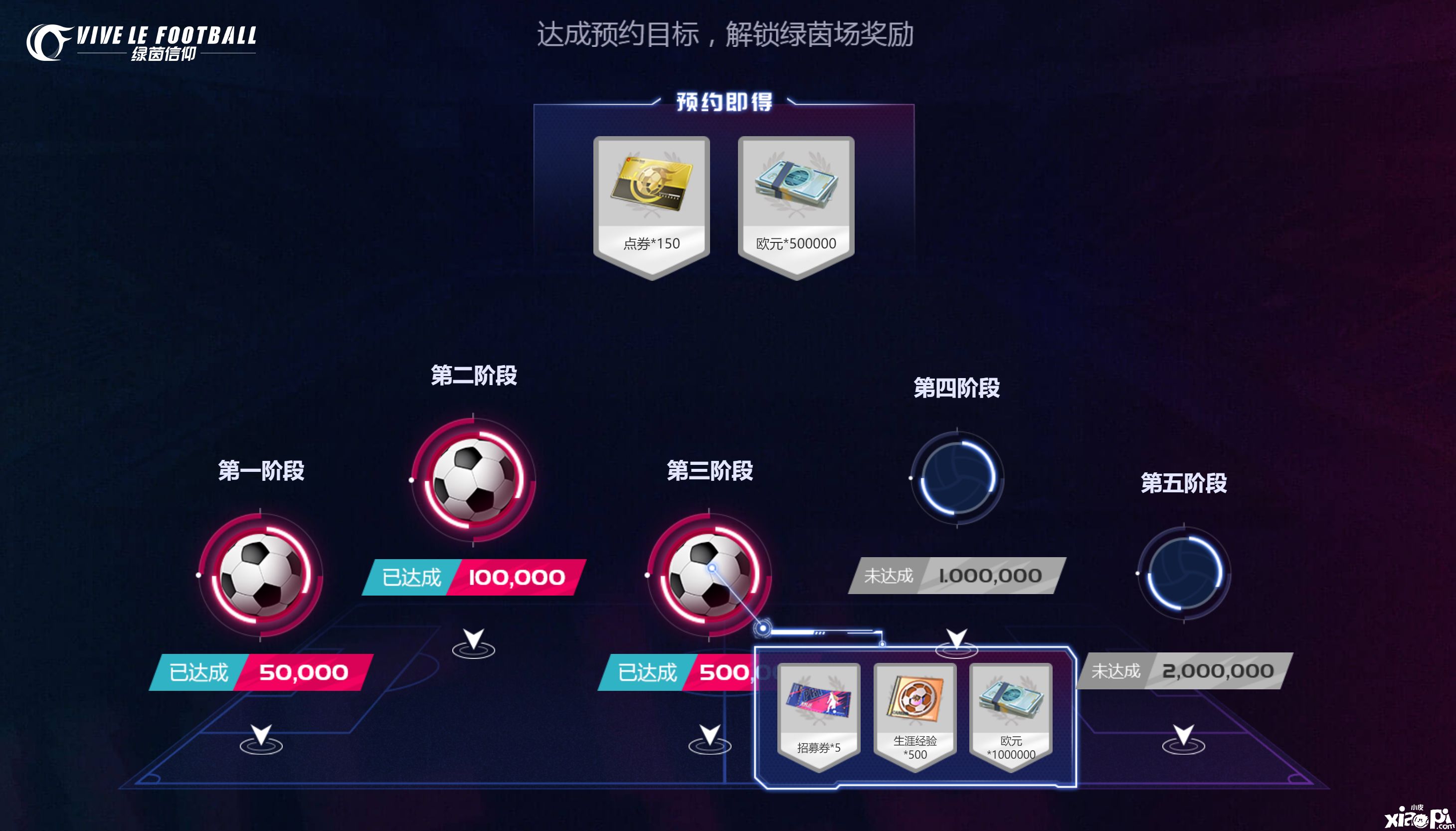 预约50W达成!《绿茵信仰》争锋测试火热来袭