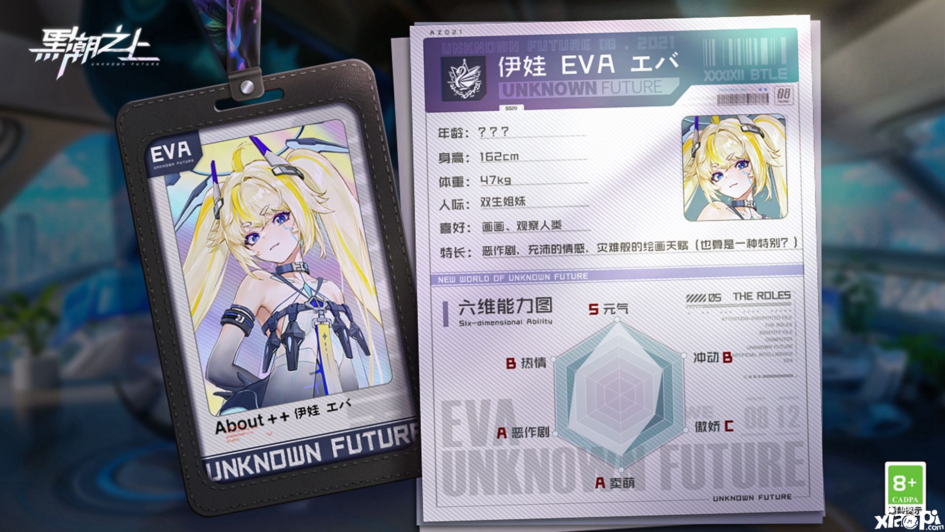《黑潮之上》有了新老婆!超元气双马尾AI少女登场