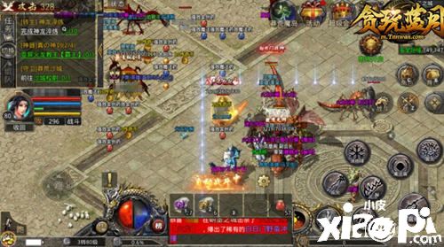 《热血合击》女神刘亦菲沙城现身,绝妙操作惊艳玛法勇士