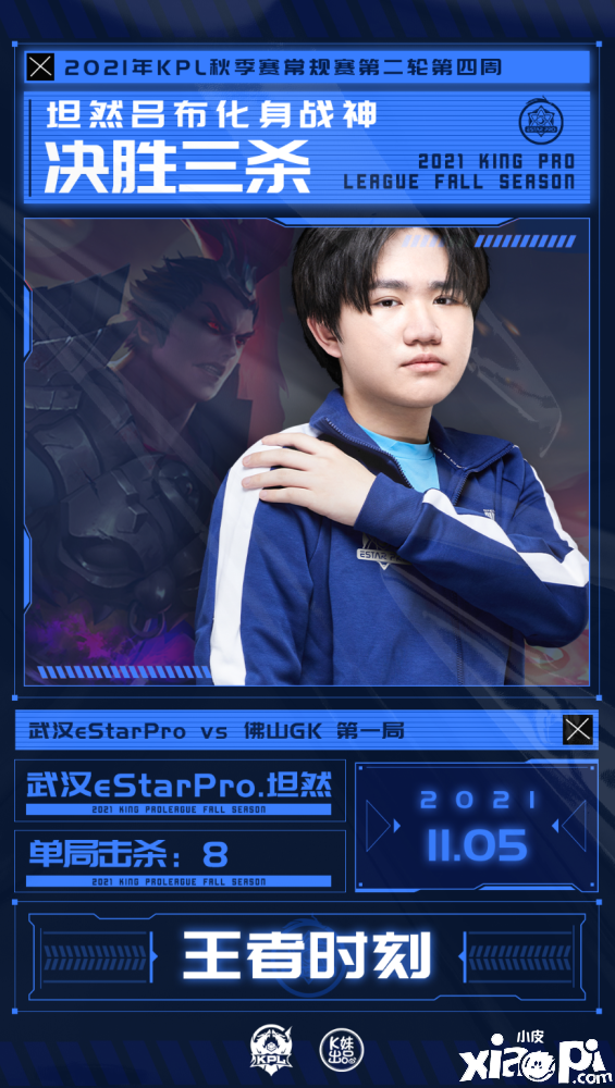 王者荣耀:KPL秋季赛王者时刻 武汉eStarPro 居然上榜4位?