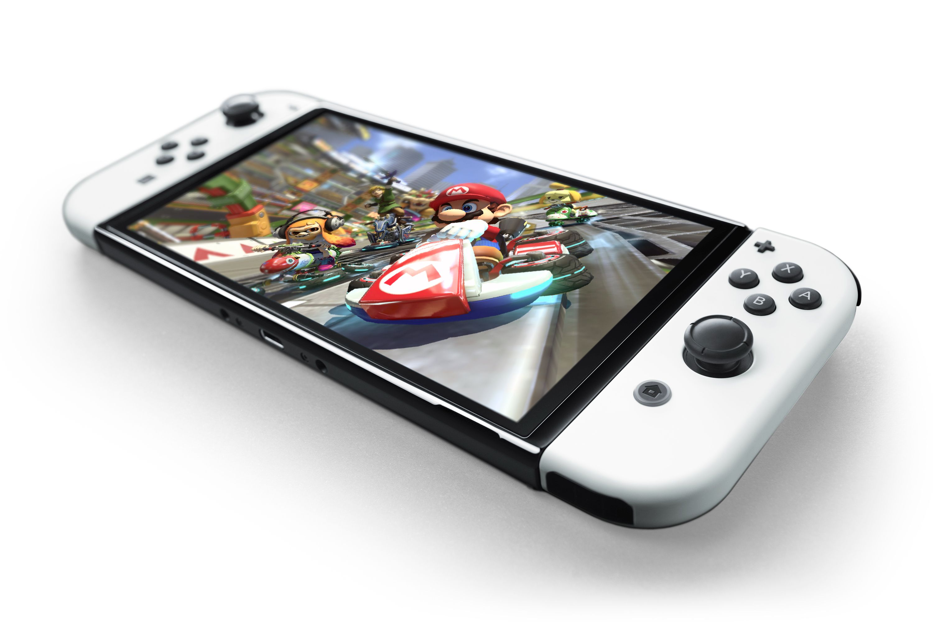 腾讯引进Nintendo Switch(OLED版)是NS目前的全新款式！