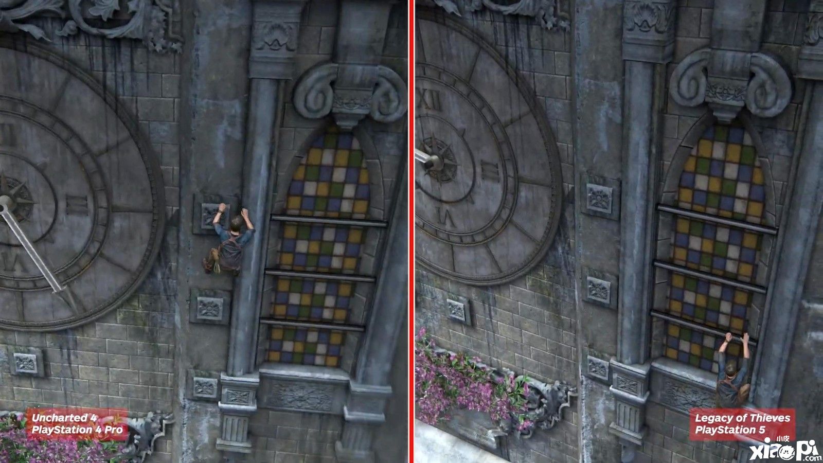 《神秘海域:盗贼遗产合集》PS5版对比PS4 Pro版视频曝光!