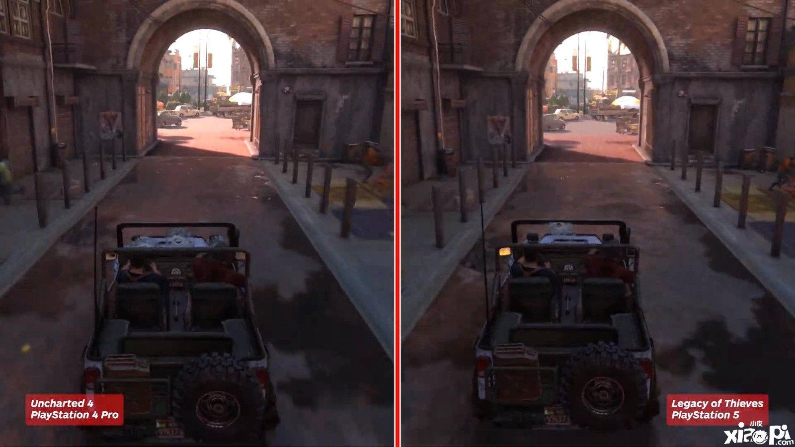 《神秘海域:盗贼遗产合集》PS5版对比PS4 Pro版视频曝光!
