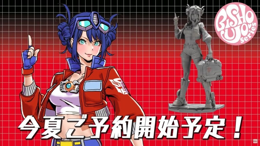 寿屋 x 变形金刚系列手办美少女擎天柱来袭!