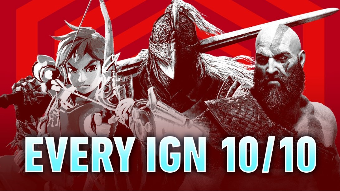 IGN汇总1998年至2022年期间满分大作,共31款游戏!