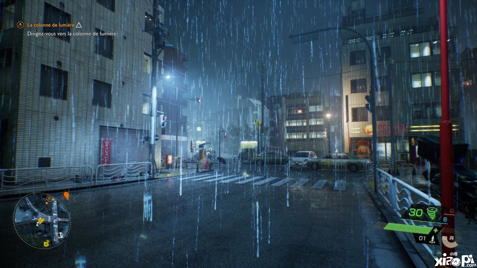 《幽灵线:东京》游戏内的“雨”不是单纯的水,竟是真汉字“雨”!