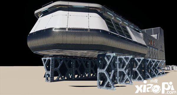 游戏《星空》早期开发版本实机截图公布,基地前脸神似登陆艇!