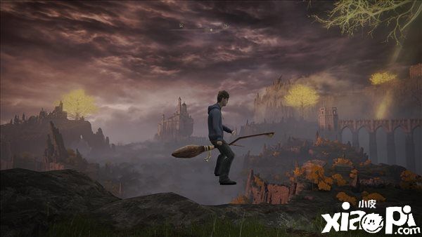 《艾尔登法环》哈利波特MOD公布,骑着光轮2000纵横交界地!