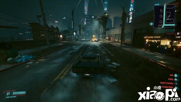 《赛博朋克2077》飞行汽车MOD演示公布,这味道才正宗!