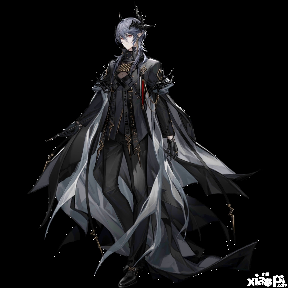 《明日方舟》超人气干员logos造型公开，身穿镂空网装的霸道总裁！