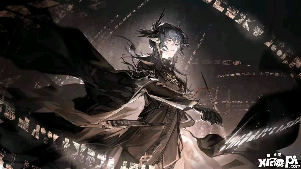 《明日方舟》超人气干员logos造型公开，身穿镂空网装的霸道总裁！