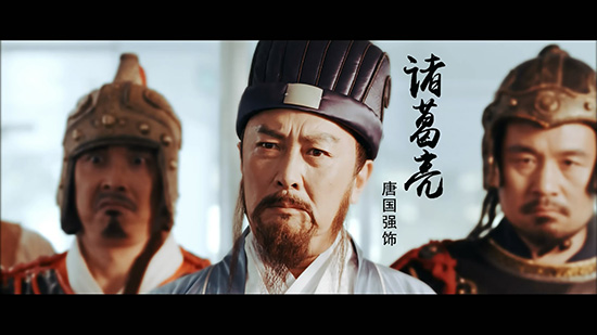唐国强为与小儿子同乐  《横扫千军》父子PK