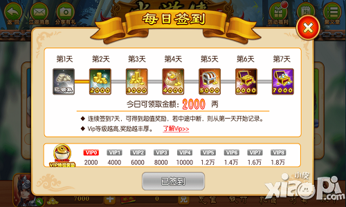 江湖消息：百易水浒传vip特权奖励知多少？