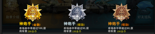 坦克射击勋章