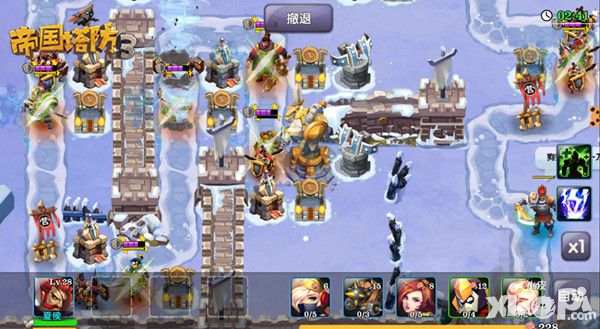 帝国塔防3武将组合