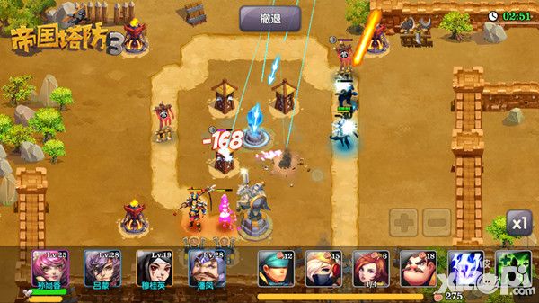 帝国塔防3武将组合