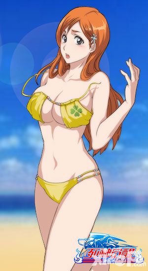 二次元维密秀 《死神觉醒》性感泳装喷血上镜