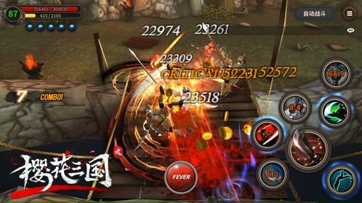 无锁定无限制 《樱花三国》真实弹道下的暴力美学