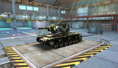 《坦克射击》KV-2征途开启 永久涂装免费送