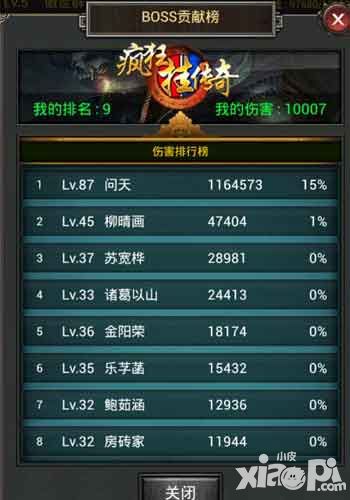 行会兄弟斩BOSS 《疯狂挂传奇》尸王殿攻略