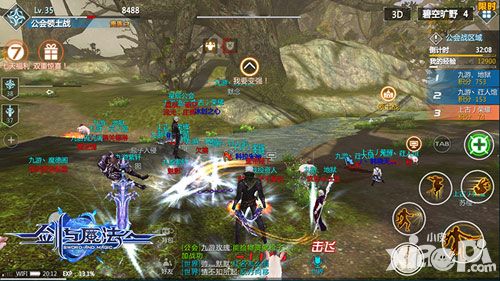 《剑与魔法》领土之争  引发千人同屏热血混战
