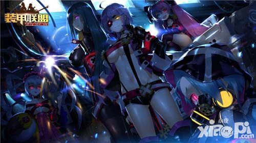 一大批萌妹来袭 《装甲联盟》坦克学员立绘曝光