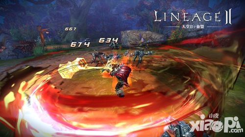 天堂2血盟战斗截图首曝