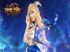 Coser变装完成 《神魔之战》 美女主播激情助阵