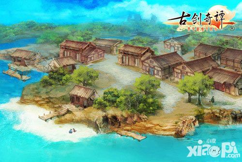 原画:青龙镇