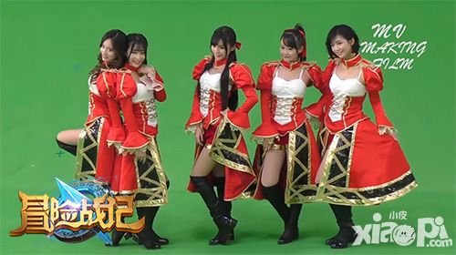 冒险战记拍摄现场 