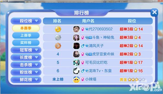 蛇蛇争霸段位说明