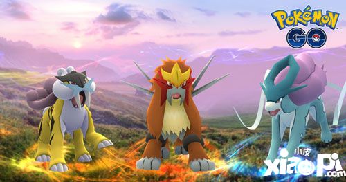 Pokemongo雷公炎帝水君