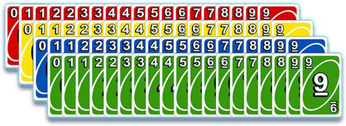 uno手游数字牌 