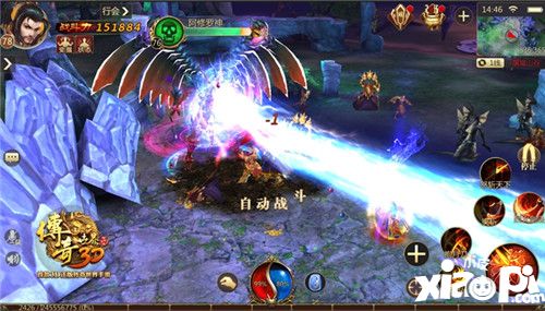 《传奇世界3D》神魔之战新版上线 玩法全面升级