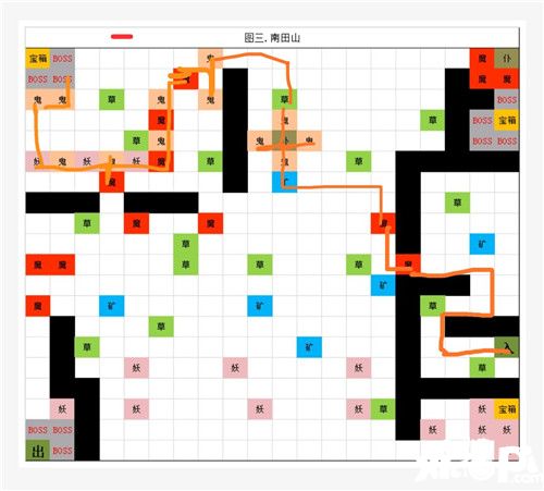 想不想修真图3图4路线