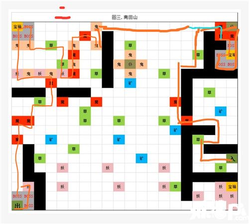 想不想修真图3图4路线