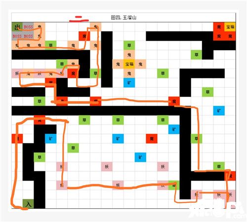 想不想修真图3图4路线