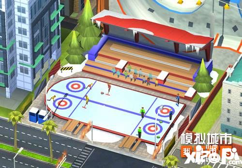 《模拟城市：我是市长》打造你的冬季速滑赛场
