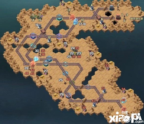 《剑与远征》扬沙戈壁路线图一览 扬沙戈壁攻略