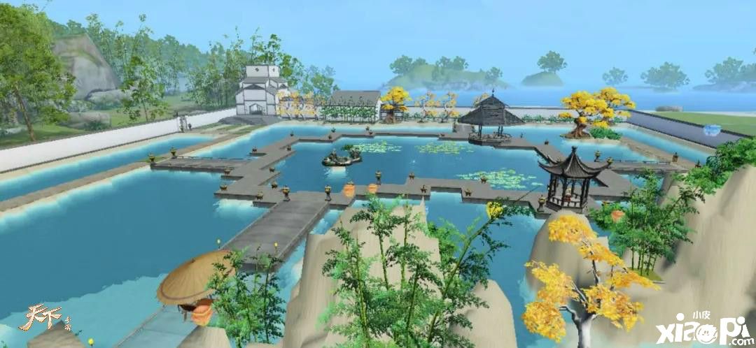 《天下》手游基建狂魔的浪漫！这个家园很值得！