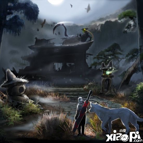 《怪物猎人:崛起》新场景“废神社” 翔虫概念图赏