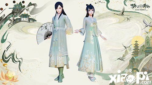 锦绣花纹丝丝清晰 《梦幻新诛仙》蜀绣时装布料质感迭代