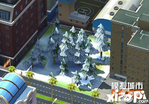 《模拟城市：我是市长》为城市披上冬季盛装