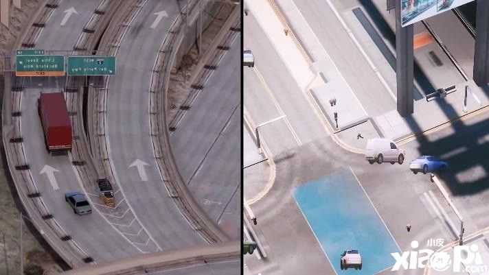 GTA5和赛博朋克2077细节对比，相差64年的世界