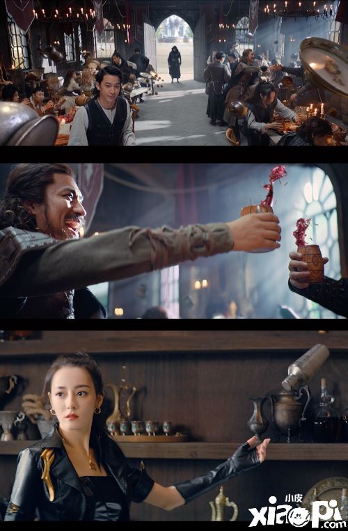 《荣耀大天使》魔幻大片首映，热巴、孙红雷狂飙演技